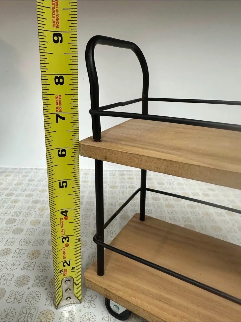 Small Wood Utility Cart